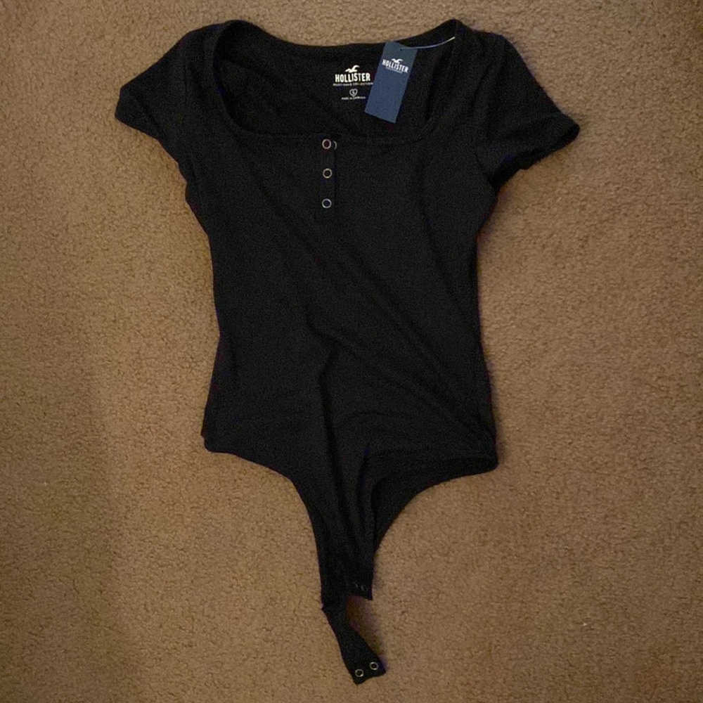 Hollister black bodysuit